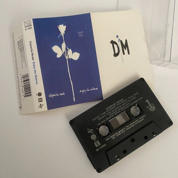 vintage depeche mode violator enjoy the silence cassettes - Picture 4 of 5